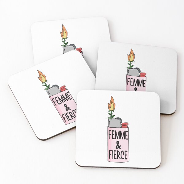 Item preview, Femme fierce lighter art designed and sold by AznavourByKarin.