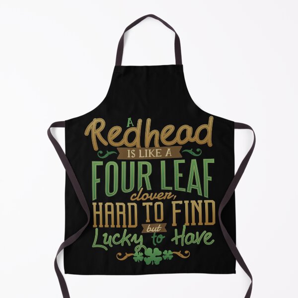 Item preview, Irish Themed Party A Redhead Is Like A Four Leaf Clover Saint Patricks Day Irish Holiday Gifts designed and sold by . JustBeUnique ..