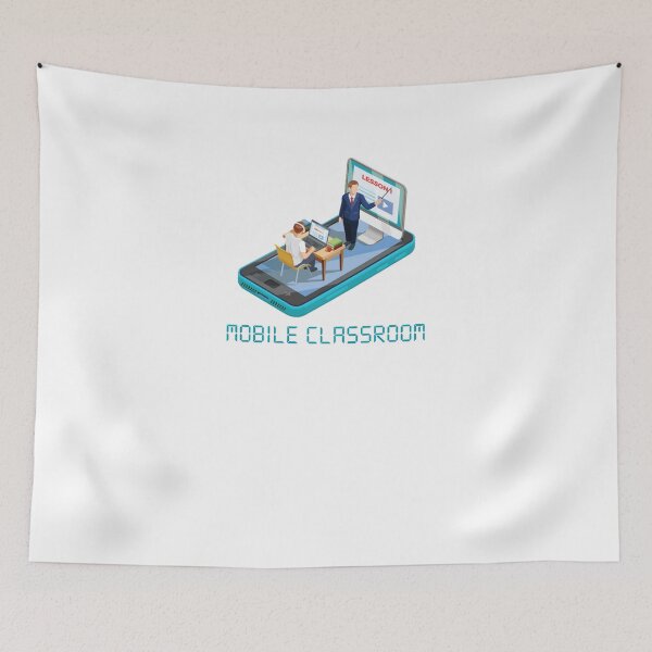 Item preview, mobile classroom designed and sold by NiceShirtY.