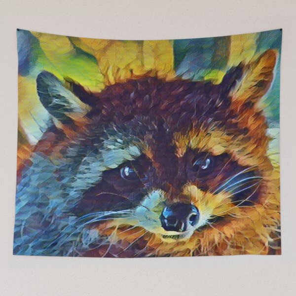 Item preview, Rascal Raccoon In Slumber designed and sold by Fearless-Fox.