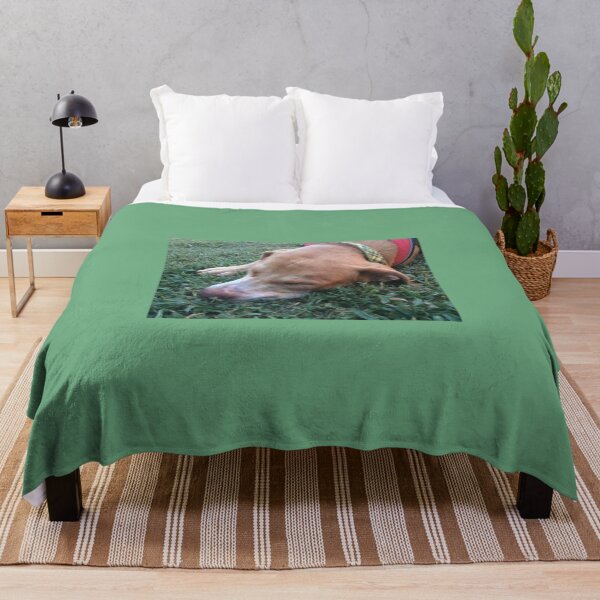 Item preview, Rosco Puppy Picture watching him Nap on the yard designed and sold by Taleta Hollis.