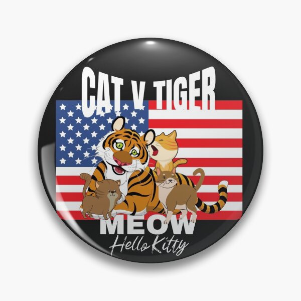 Item preview, Cat Versus Tiger designed and sold by R B Chrystal.