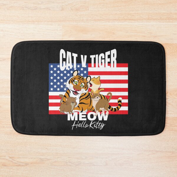 Item preview, Cat Versus Tiger designed and sold by R B Chrystal.