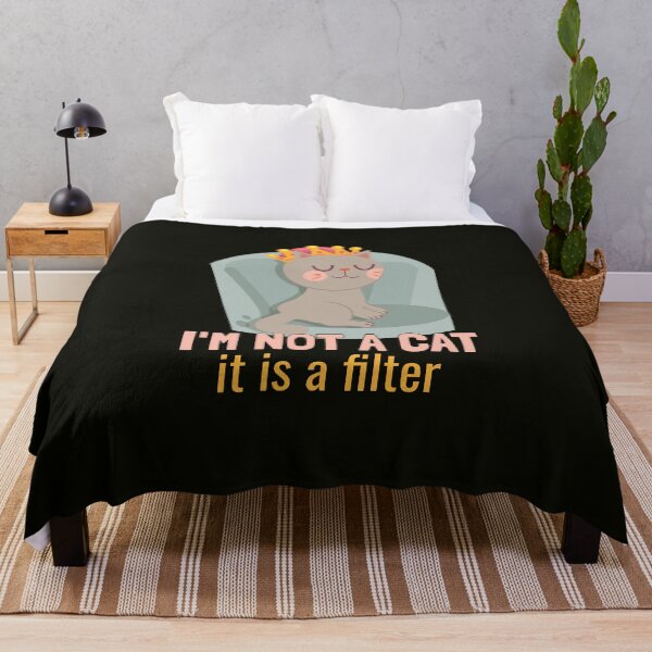 Item preview, I'm not a cat, it's a filter. designed and sold by EducateUplift.