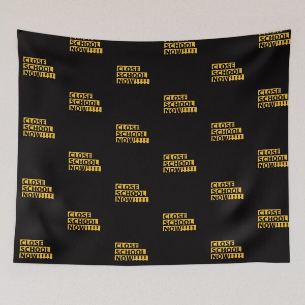 Item preview, Close school now! designed and sold by obinrebel.