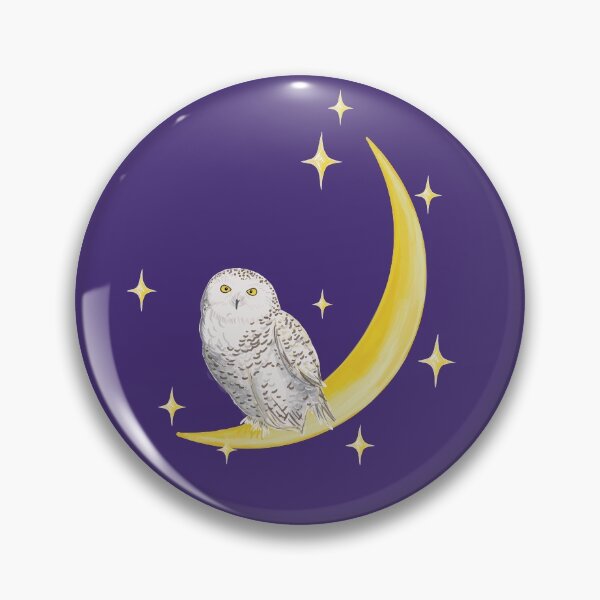Item preview, Búho mágico con luna y estrellas. designed and sold by Luaillustration.