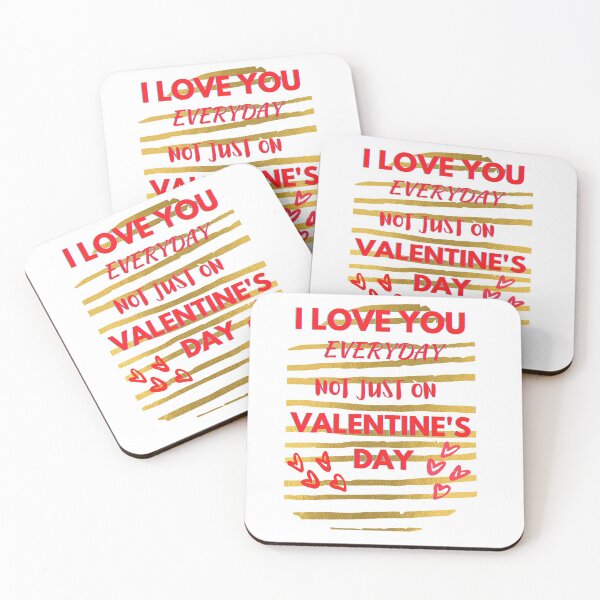 Item preview, I LOVE YOU EVERYDAY designed and sold by ZILVAS.