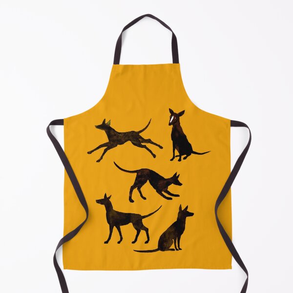 Item preview, Handpainted Ibizan hound group designed and sold by Tuomiartwork.