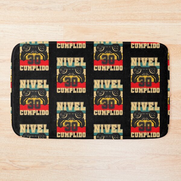 Item preview, 30 Cumpleaños Regalo Gamer Nivel 30 Cumplido  (Level 30 Complete in Spanish Birthday Gift) Diseño Unisex designed and sold by InkItStudio.