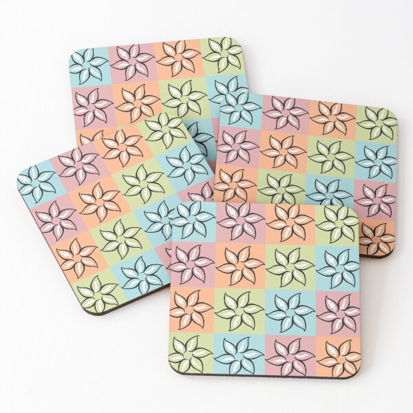 Item preview, Spring Pastel Flower Pattern designed and sold by MoonsmileProd.