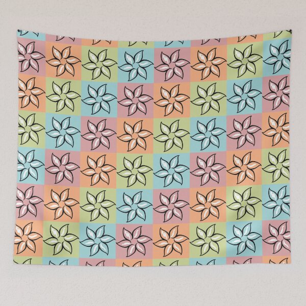Item preview, Spring Pastel Flower Pattern designed and sold by MoonsmileProd.