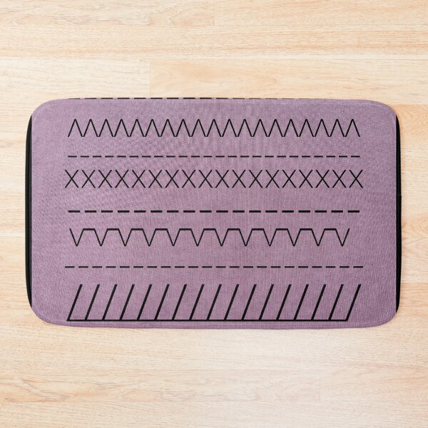 Item preview, Textured Fabric Effect Sewing Stitches Pattern designed and sold by Nancyanna.
