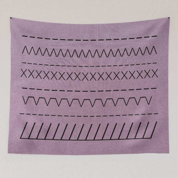Item preview, Textured Fabric Effect Sewing Stitches Pattern designed and sold by Nancyanna.
