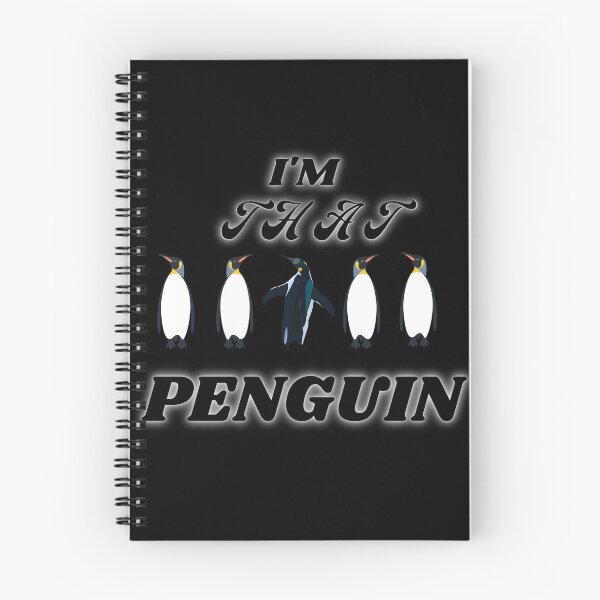 Item preview, I'm THAT different Penguin designed and sold by Try-It.