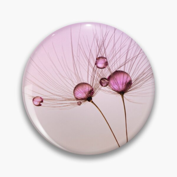 Item preview, colored water drops on papus of dandelion designed and sold by Ronenvief.