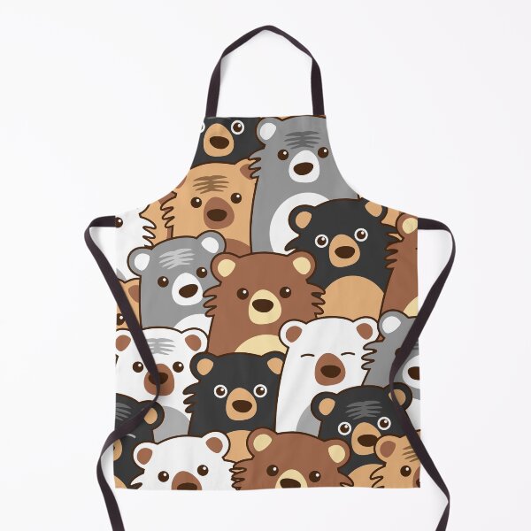 Item preview, Bear pattern print designed and sold by Dee Jarvis.