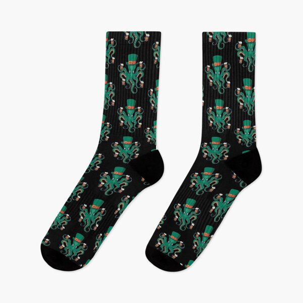 Item preview, Funny Shamrocktopus Irish Themed Saint Patricks Day Octopus Beer Irish Holiday Gifts designed and sold by . JustBeUnique ..