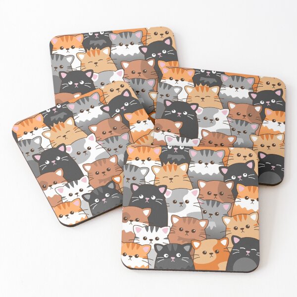 Item preview, Cat pattern print designed and sold by Dee Jarvis.