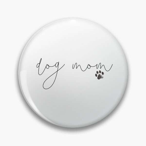 Item preview, Dog Mom - stylish paw print personalised/ custom clothing  designed and sold by K Strachan.