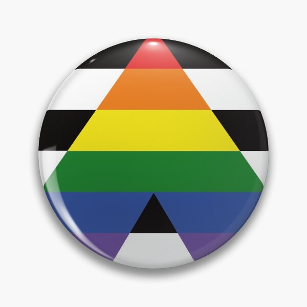 Item preview, Straight Allies Pride Flag designed and sold by La Lune des Fraises.