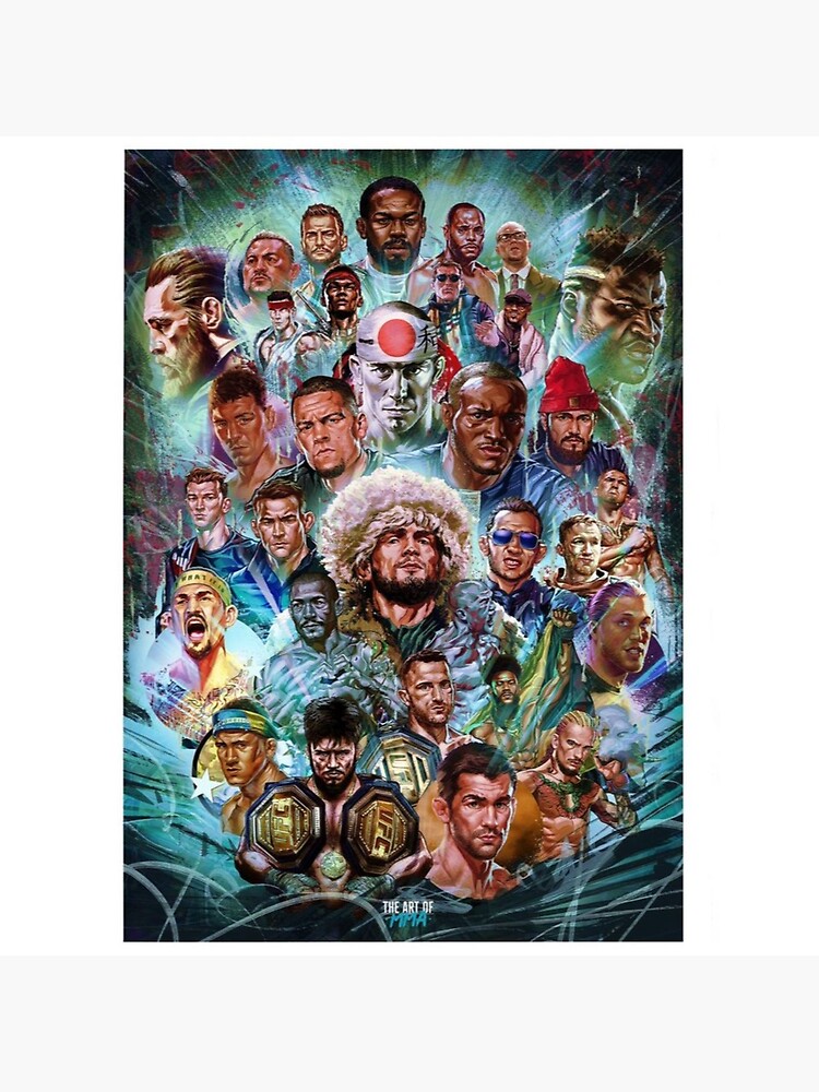 "Mix Martial Art cool poster " Poster for Sale by GraceCop Redbubble