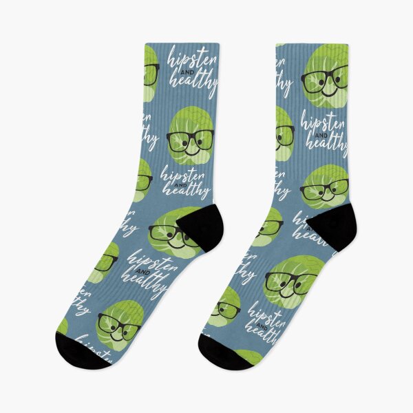 Item preview, Happy Healthy Hipster Brussels Sprout designed and sold by VicEllisArt.