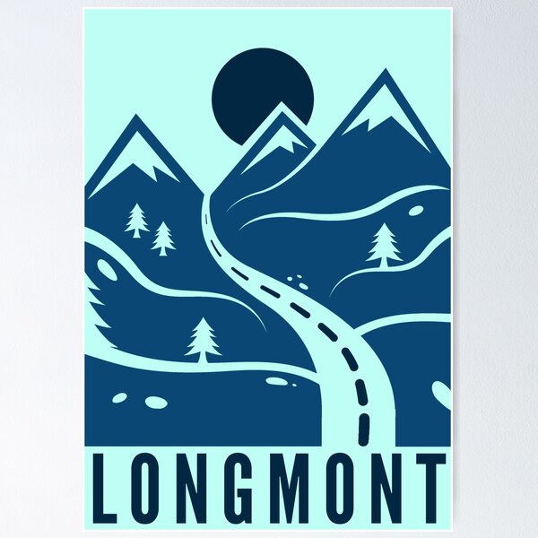 Artikel-Vorschau von Longmont Colorado Bergstraße, designt und verkauft von Taumaturgo.