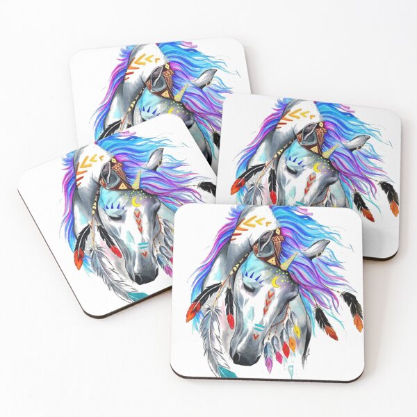 Item preview, Multicolored horse designed and sold by azomiross.