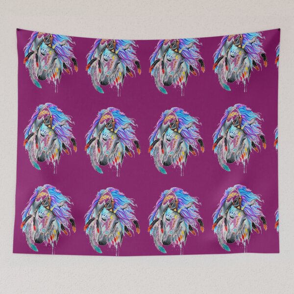 Item preview, Multicolored horse designed and sold by azomiross.