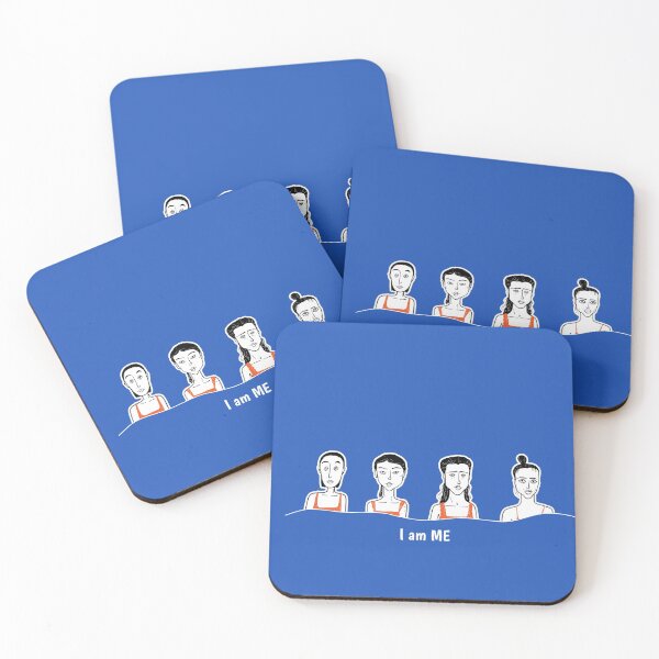 Item preview, The amusing  face of woman with letter I am ME designed and sold by huza.