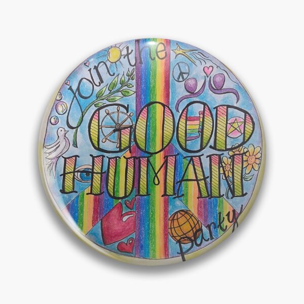 Artikelvorschau, Treten Sie der Good Human Party bei entworfen und verkauft von NahmasteNicole.