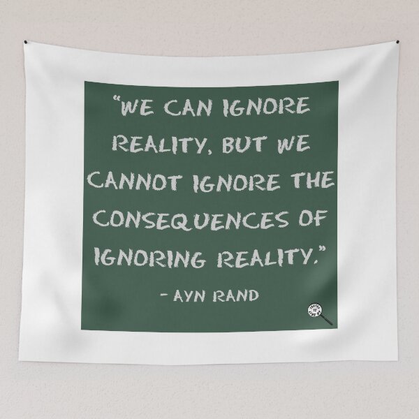 Item preview, We can ignore reality but we can't ignore the consequences designed and sold by Truthstoliveby.