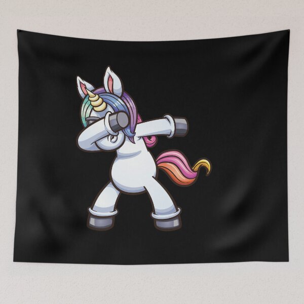 Item preview, Unicorn Dabbing Wearing Glasses designed and sold by MHabeeb.