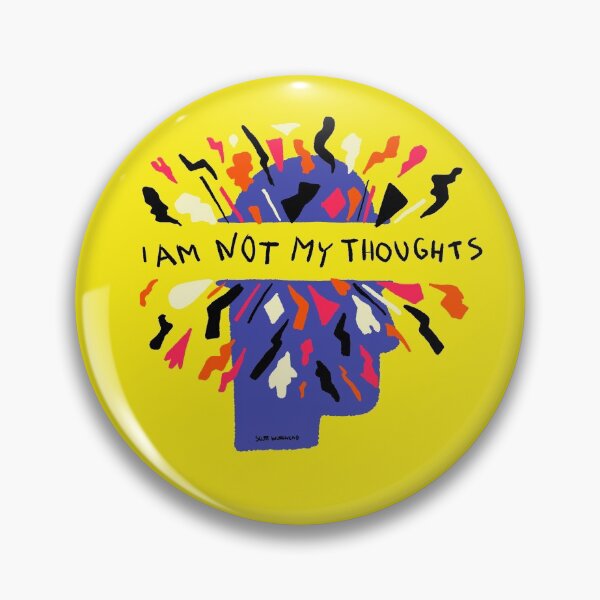 Item preview, I Am Not My Thoughts - Yellow designed and sold by Callmejohn.