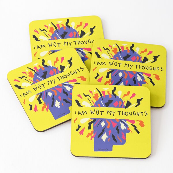 Item preview, I Am Not My Thoughts - Yellow designed and sold by Callmejohn.