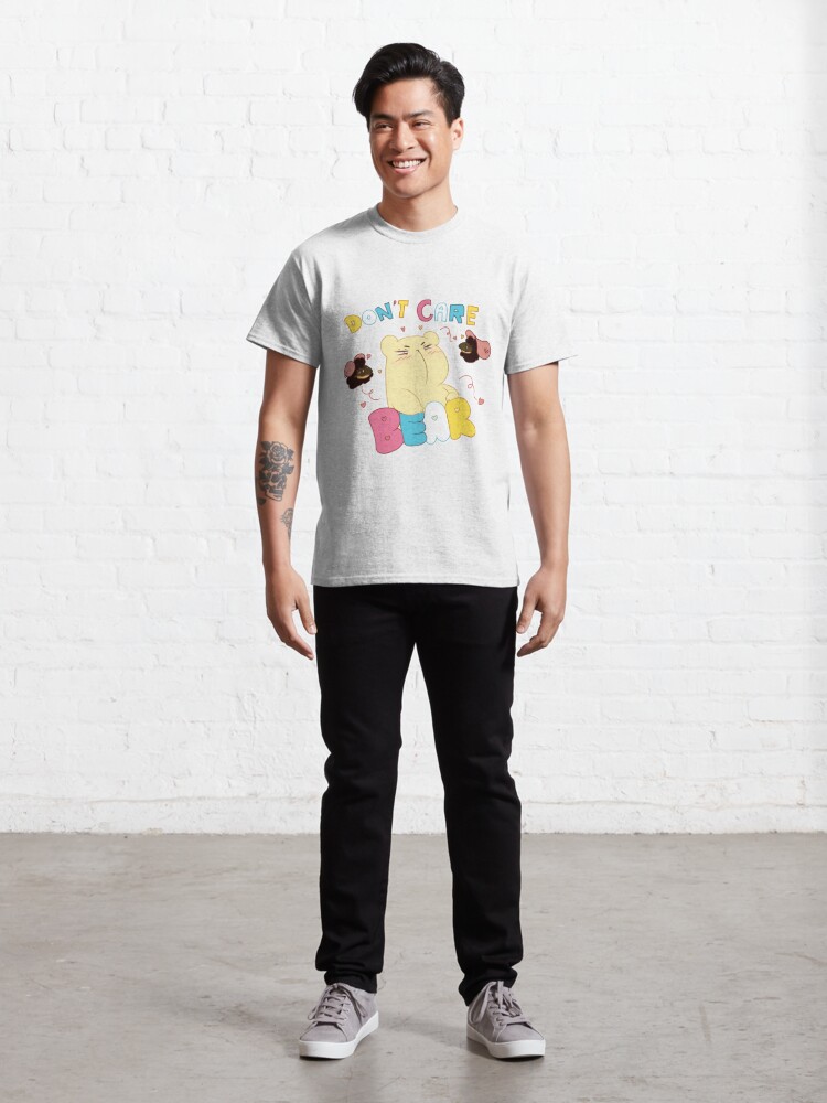 Alternate view of Cute Anime Don't Care Bear Classic T-Shirt