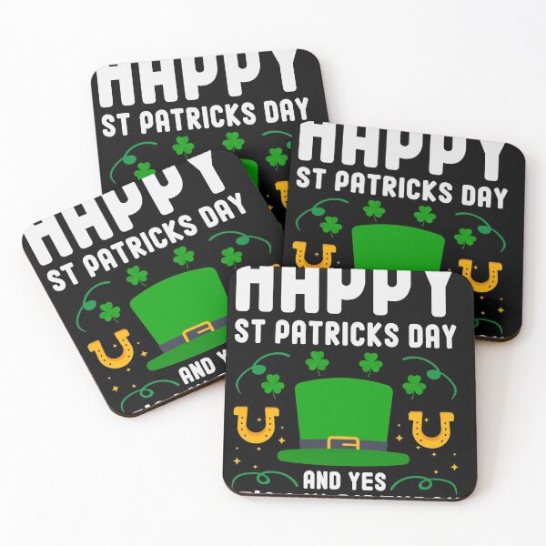 Artikelvorschau, Happy St Patricks Day und ja, es ist mein Geburtstag / Lustige Saint Patricks Day Geschenkidee zum Geburtstag / Lucky am St. Patricks Day geboren entworfen und verkauft von Chamssou.