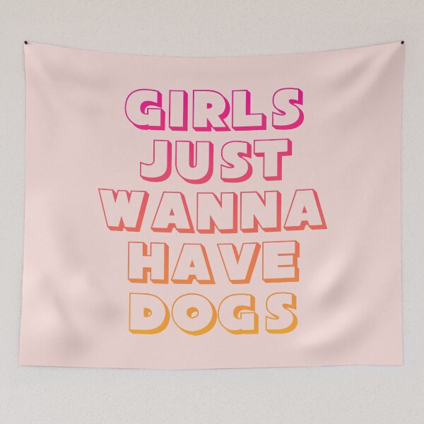 Item preview, Girls Just Wanna Have Dogs designed and sold by kjanedesigns.