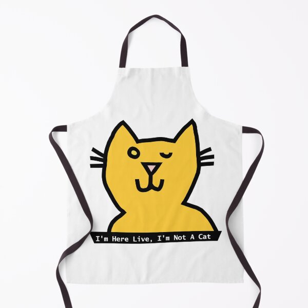Item preview, Im Not a Cat Memes Cat Wink designed and sold by ellenhenry.