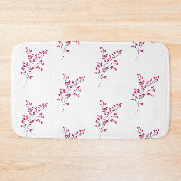 Item preview, Keep Smiling Be Kind Love Always - set among a beautiful spring cherry blossom graphic.  Pink and red designed and sold by Caroline Laursen.