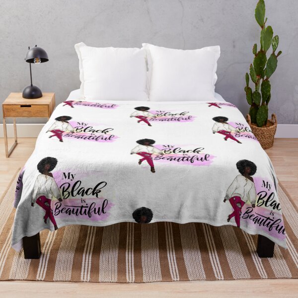 Item preview, My Black is Beautiful - Hand Illustrated Black History Design designed and sold by sociallynina.