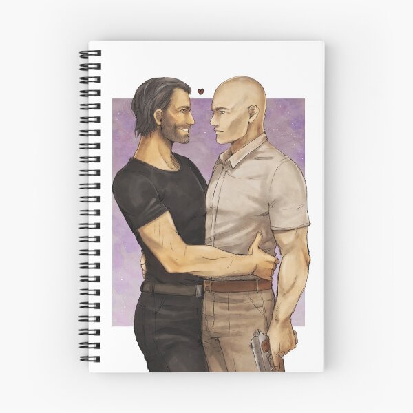 Item preview, Lucas Gray & Agent 47 designed and sold by ellenchain.