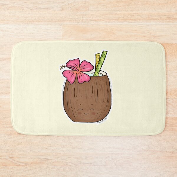 Item preview, Happy Summer Coconut Drink designed and sold by PancakeAndLoaf.