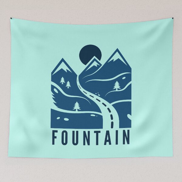 Item preview, Fountain Colorado Mountain Road designed and sold by Taumaturgo.