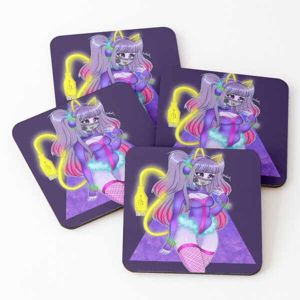 Item preview, Neon Rave Girl designed and sold by ImYourToxicCat .