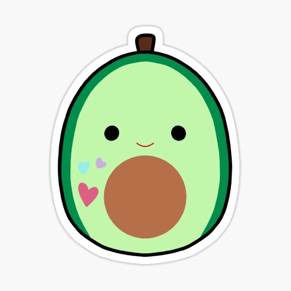 avocado squishmallow valentines day