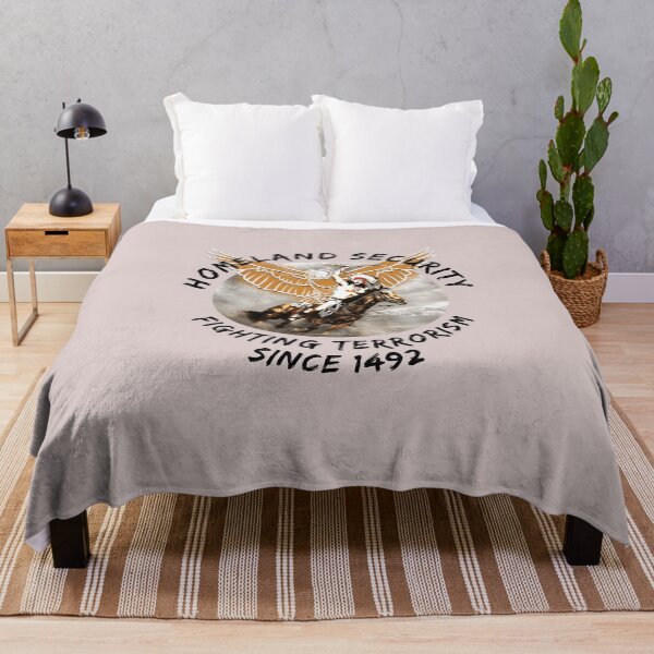 Item preview, Native Americans Homeland Security | Indian on horse | Columbus 1492 | sarcasm designed and sold by shirt-planet.