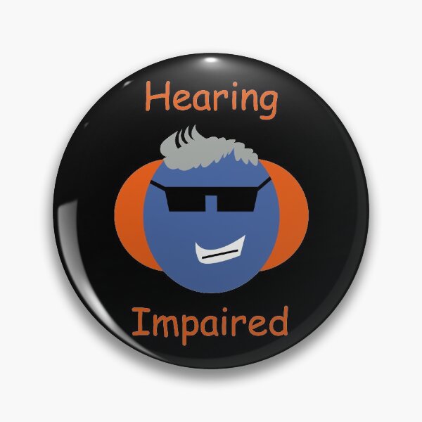 Item preview, hearing impaired person, hard of hearing  designed and sold by Design Universe.