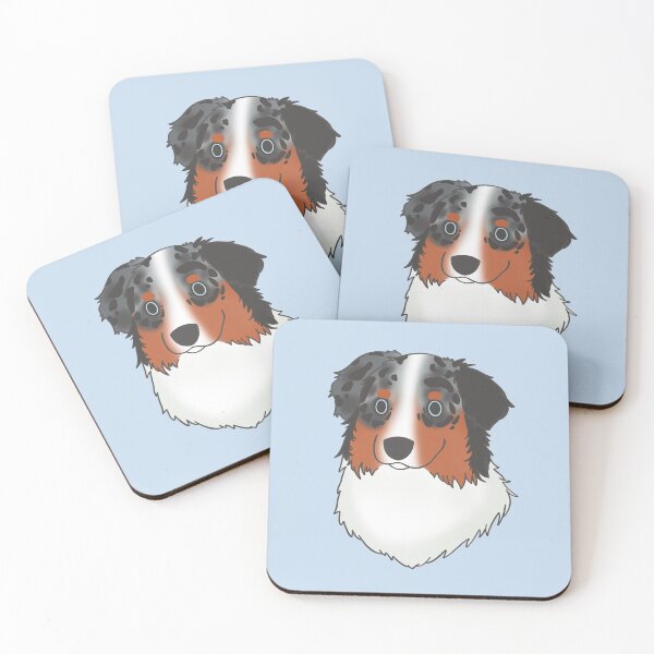Item preview, australian shepherd - blue merle (blue) designed and sold by hungrykate.