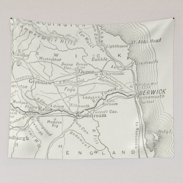 Item preview, The Course of The River Tweed, 1891 (Eastern Scottish Borders) designed and sold by yourscotborders.